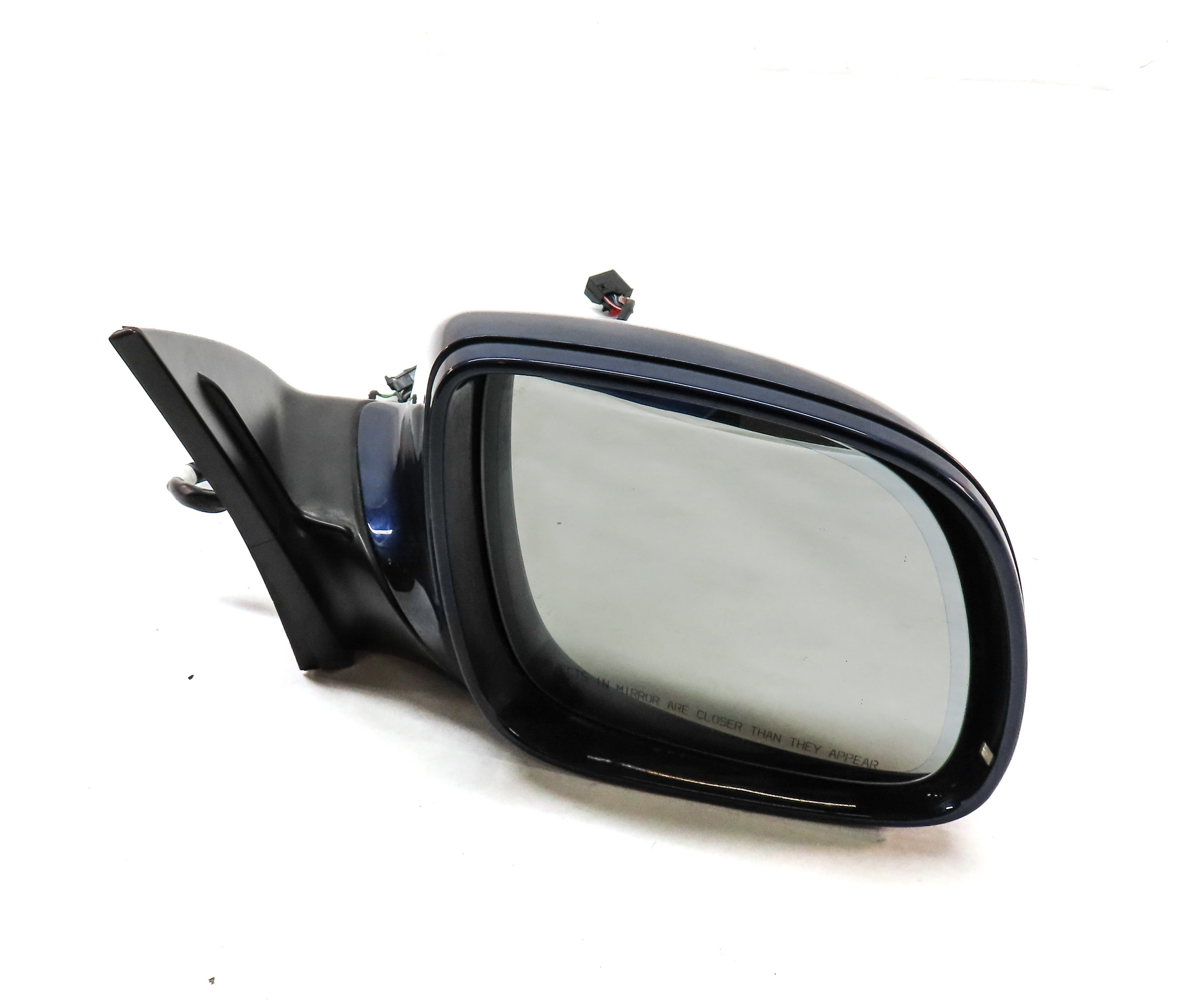 07-09 AUDI Q7 (4L) RIGHT PASSENGER HEATED MEMORY AUTODIM DOOR MIRROR (BLUE) — exact item pictured
